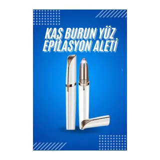 Yüz Epilatör Kıl Kaş Bıyık Tüy Alma Aleti Kaş Bıyık Alma Epilatörü