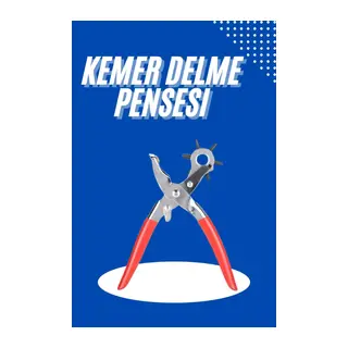 Kemer Delici Kemer Delme Pensesi Delik Açıcı Şık Atı At