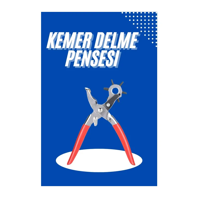 Kemer Delici Kemer Delme Pensesi Delik Açıcı Şık Atı At