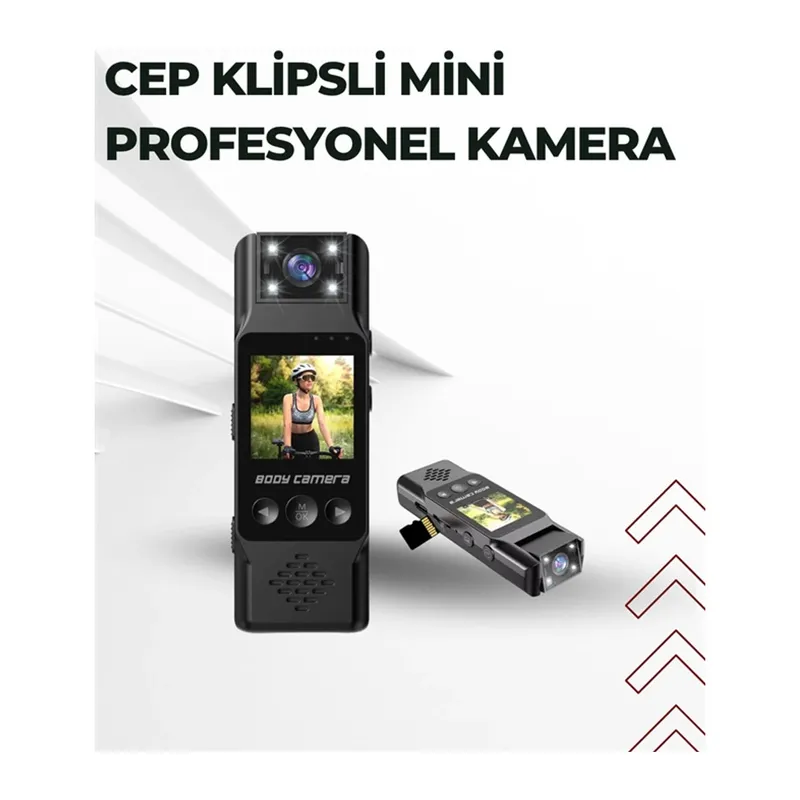 Wifi İle Uzaktan Erişimli Mini Kamera – 1200mah Batarya, 1080p Video Çekimi