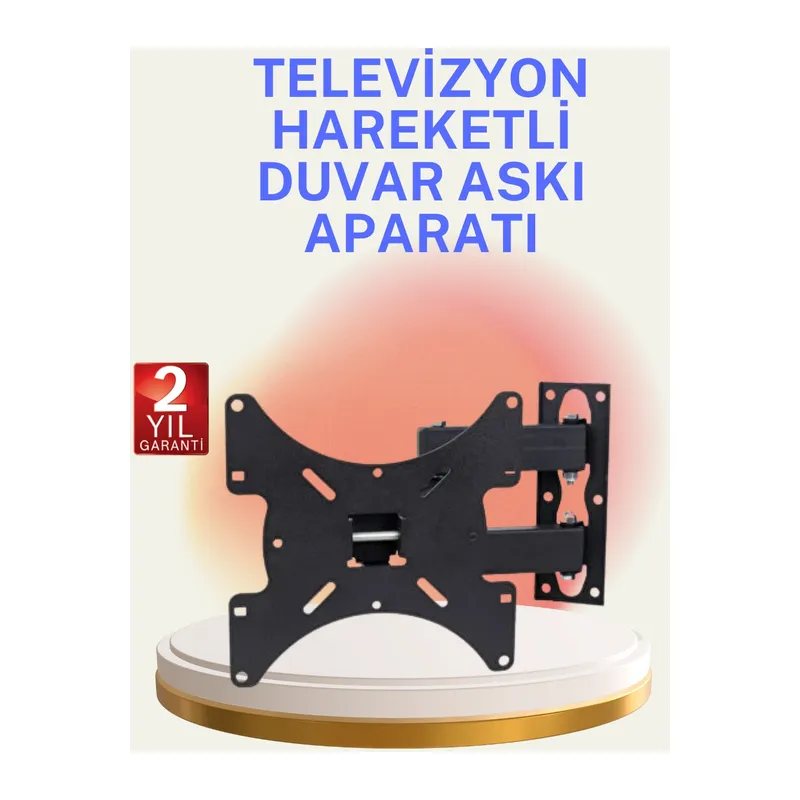 Hareketli Tv Duvar Askı Atı 22–49 İnç Uyumlu