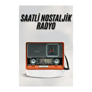 Vintage Nostaljik Radyo Aux Usb Sd Kart Girişli Şarjlı Bluetooth Bağlantılı