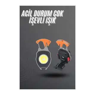El Feneri Led Anahtarlık Çok Fonksiyonlu Mini