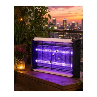 Ev Balkon Mutfak İçin Elektrikli Sinek Savar Uv Işıklı Sessiz Lamba