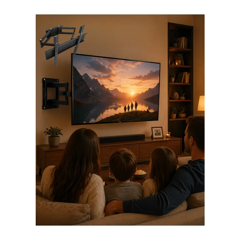 32 55 İnç Ayarlanabilir Tv Askı Atı Güçlü Duvar Tipi Askı
