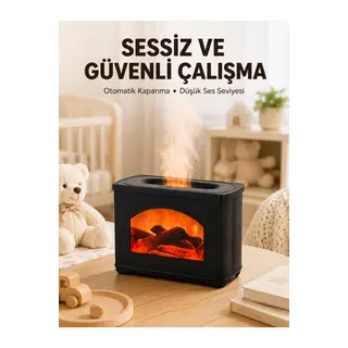 Usb Ultrasonik Hava Nemlendirici Ayarlanabilir Sis Ve Aromaterapi Özellikli