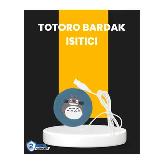 Totoro Desenli Usb Bardak Isıtıcı Kahve Çay Sıcak Tutucu Altlık