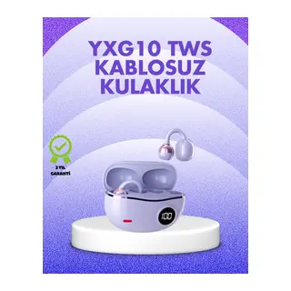 Yxg10 Kablosuz Kulaklık – Bluetooth 5.4, Dokunmatik, Led Ekranlı Şarj Kutusu