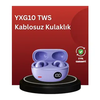 Yxg10 Açık Kulak Bluetooth Kulaklık – Klipsli, Güvenli Spor Tasarım, 30 Saat Pil