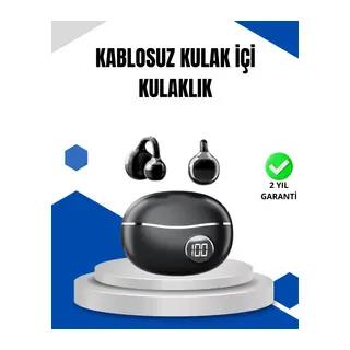 Bluetooth 5.4 Kablosuz Kulaklık – Açık Kulak Güvenli Tasarım Ve Hızlı Şarj Özelliği