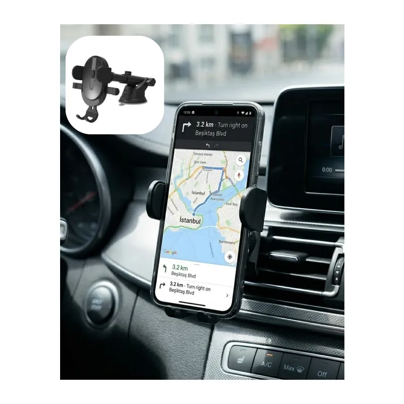 Araç Konsol Telefon Tutucu Ayarlanabilir Telefon Standı