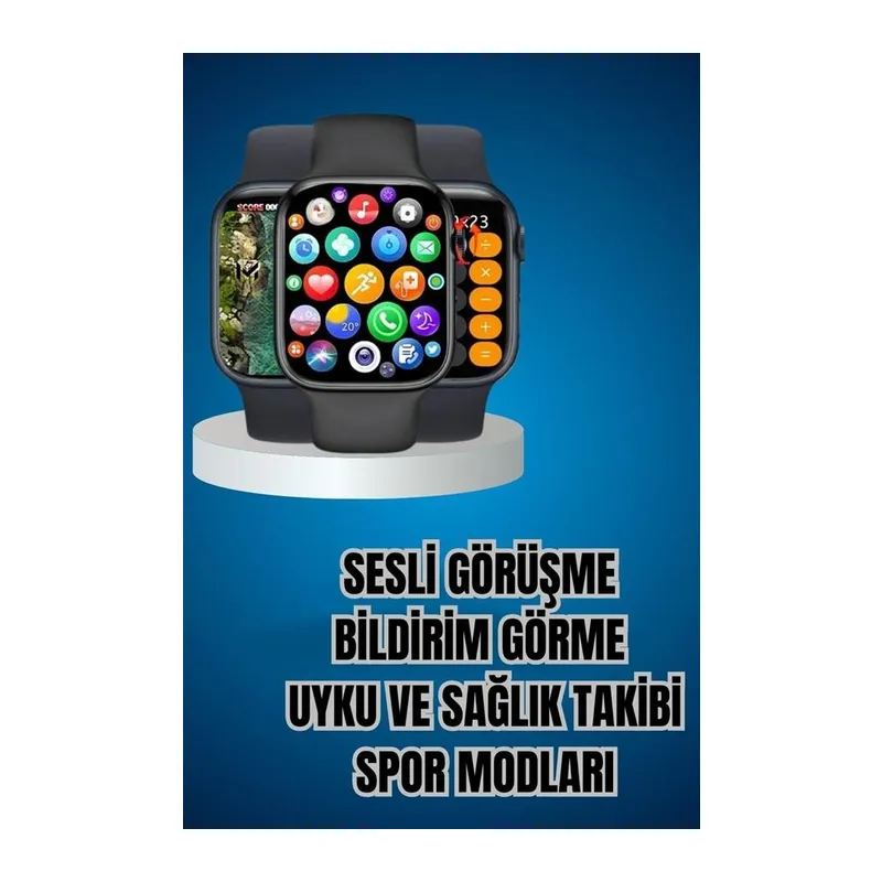 Kaliteli Akıllı Saat Ve Kaliteli Bluetooth Kulaklık Anc Özelliği Uzun Pil Ömrü