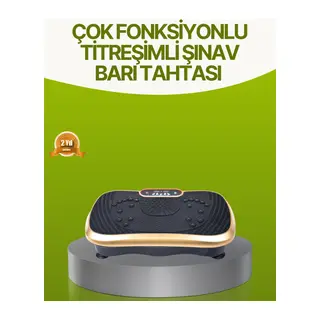 Titreşimli Egzersiz Platformu Evde Fitness Ve Kas Güçlendirme