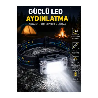 Taşınabilir Şarjlı Led Fener Xpe95lm Cob120lm Manyetik Gövde Yeni Nesil