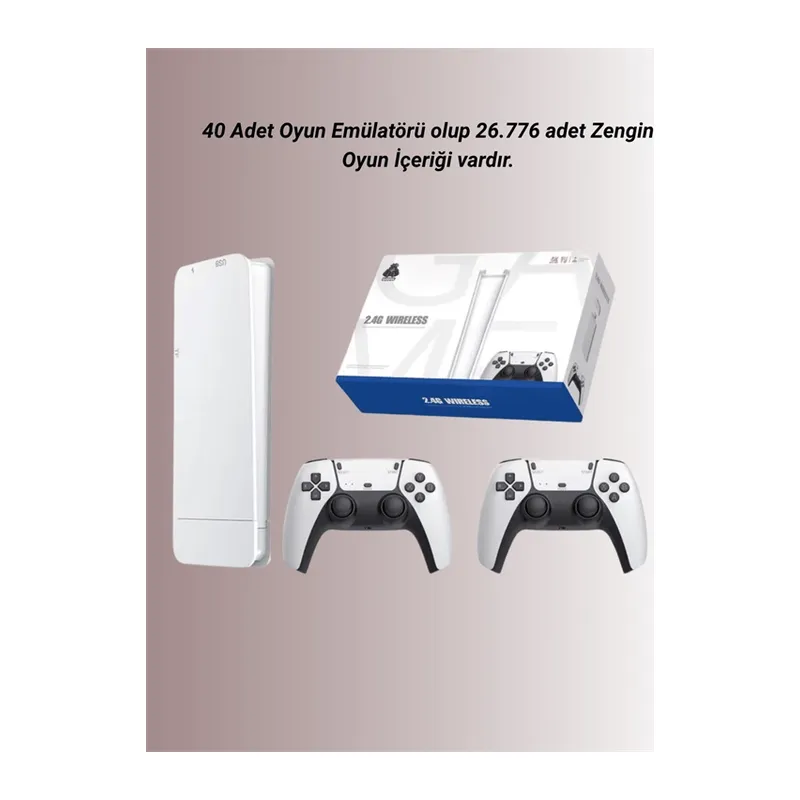 4k Destekli Bluetooth Retro Oyun Konsolu – M15 Modeli