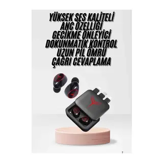 Kablosuz Şarj Göstergeli Powerbank Özellikli Bluetooth Kulaklık Çağrı Cevaplayabilen