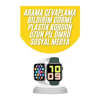 Akıllı Saat Uyku Ve Sağlık Takibi Arama Cevaplama 44 Mm Amoled Ekran