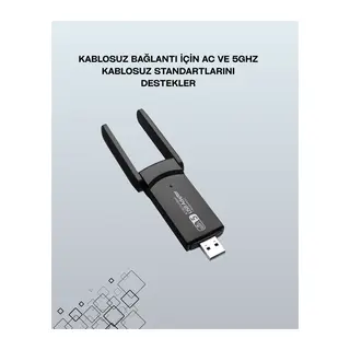 Usb Wifi Adaptör – 1200 Mbps Hız