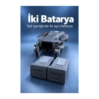 Katlanabilir Kameralı Drone Ekranlı Uzaktan Kumanda Seti