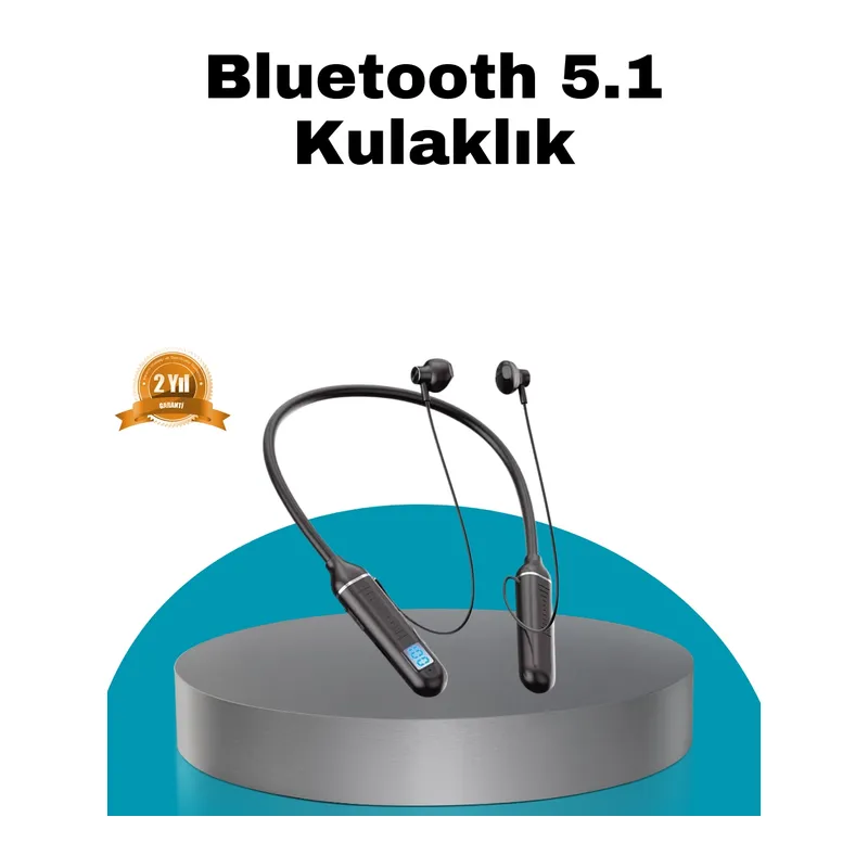 Uzun Pil Ömrü Ve Hızlı Şarj Özellikli Bluetooth Kulaklık