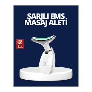 Yüz Ve Boyun Sıkılaştırıcı Cilt Bakım Cihazı | Ems Mikro Akım & Kırışıklık Giderici