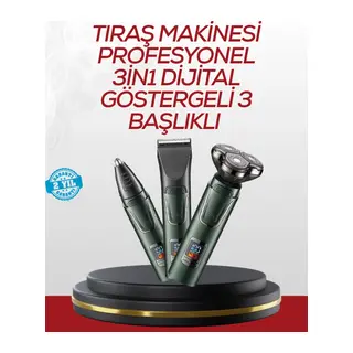Burun, Sakal Ve Saç İçin Erkek Tıraş Cihazı