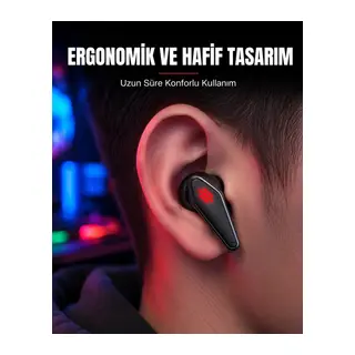 Led Işıklı Kablosuz Kulaklık Ergonomik Tasarım Yeni Nesil