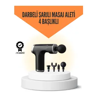 Sessiz Çalışan Taşınabilir Kas Masaj Aleti