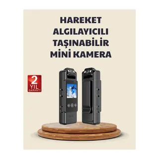 128gb Destekli Hareket Algılamalı Mini Kamera