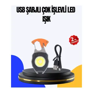 Kamp Ve Doğa Yürüyüşü İçin Çok Fonksiyonlu Fener