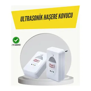 Ultrasonik Haşere Kovucu Cihaz 150 M2 Etki Alanı