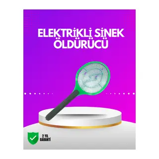 İç Ve Dış Mekan Elektrikli Sinek Öldürücü | Hafif Ve Ergonomik Tasarım