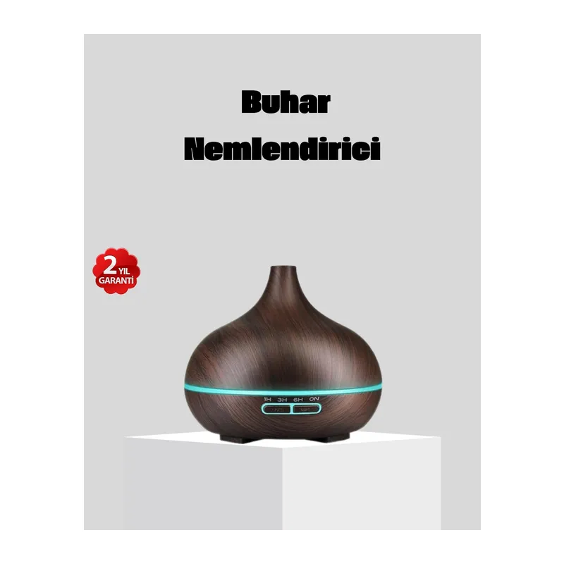550 Ml Büyük Su Hazneli Ultrasonik Nemlendirici Ve Aromaterapi Difüzörü