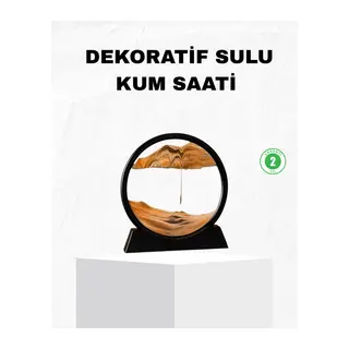 Dekoratif Kum Saati – Şık Masa Üstü Aksesuar, Dayanıklı Malzeme, Modern Ve Klasik Tasarım