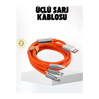 Hızlı Şarj Uyumlu Şarj Kablosu – Esnek Yapı, Güçlü Bağlantı, Yüksek Performans