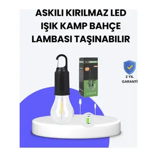 Çok Yönlü Asma Kancalı Kamp Işığı