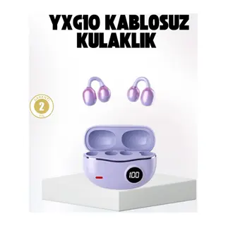 Bluetooth Yxg10 Kulak Arkası Tasarım Cilt Dostu Silikon Hafif Yapı