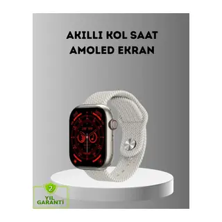 Bluetooth 5.2 Akıllı Saat Kablosuz Şarjlı Sesli Asistanlı 420 Mah Günlük Kullanım