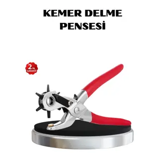 Çok Fonksiyonlu Delik Açma Pensesi 2mm–4.5mm Ayarlı Metal Gövdeli
