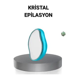 Kristal Tüy Alıcı Epilatör Kremsiz Kullanım Yüz Ve Vücut İçin