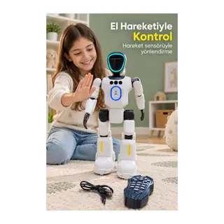 Ses Kaydı Ve Oynatma Özellikli Kumandalı Robot Oyuncak