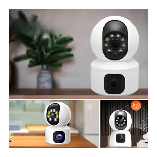 Çift Kameralı Wifi Bağlantılı Gece Görüşlü Ev Tipi Güvenlik Kamerası Yosee
