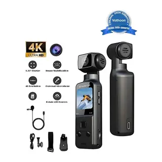 4k Ultra Hd 270° Döndürülebilir Su Geçirmez Wifi Vlog Spor Ve Aksiyon Kamerası