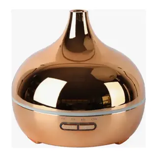 Hava Nemlendirici Parlak Gold Aromatik Oda Kokusu 550 Ml Kahve Aroma Difüzörü Buhar Nemlendırıcı