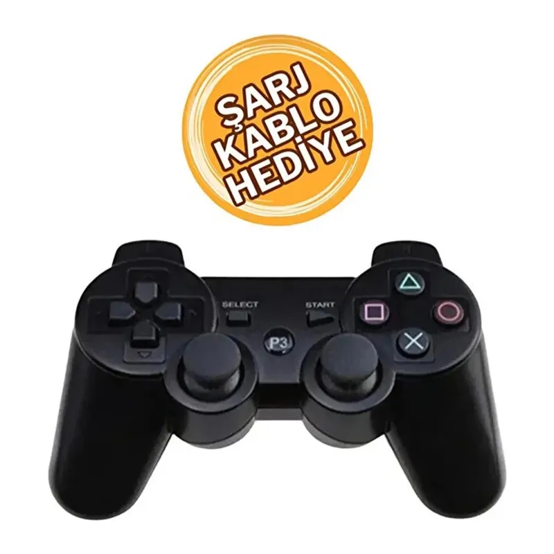 Ps3 Kablosuz Analog Oyun Kolu Oyuncu Konsolu Dualshock Wireless Joystick Controller