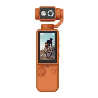 Q8 4k Ultra Hd Taşınabilir Vlog Spor Ve Aksiyon Kamerası 2.0’’ Döndürülebilir Ips Ekran Turuncu