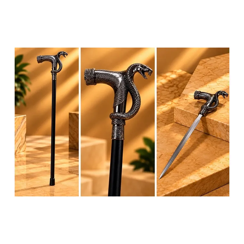 Kopra Büstlü Kılıçlı Baston Alk1061