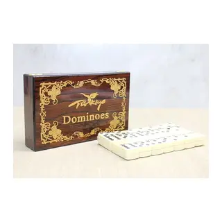 Ahşap Kutulu Domino Oyunu Alk4220