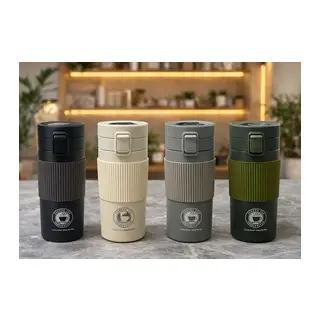 500 Ml Paslanmaz Çelik Termos Dereceli Mug - Sızdırmaz Kapaklı Çift Katmanlı Dereceli Termos Alk4627