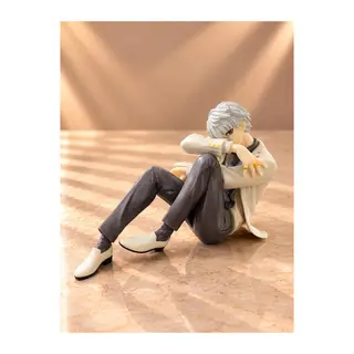 Jujutsu Kaisen Satoru Gojo Oturan Anime Figürü 14 Cm Alk6580